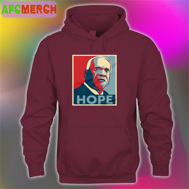 Babylon Bee Store Clarence Thomas Hope Hooded Sweatshirt Babylonbee