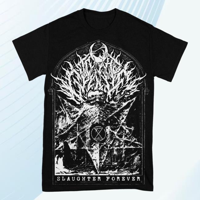 Official Risingmerch Rising merch To The Grave Slaughter Forever Top Shirt