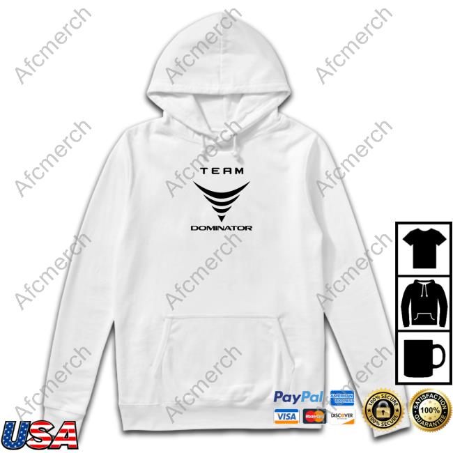 Team Dominator Minimal Logo Hooded Sweatshirt