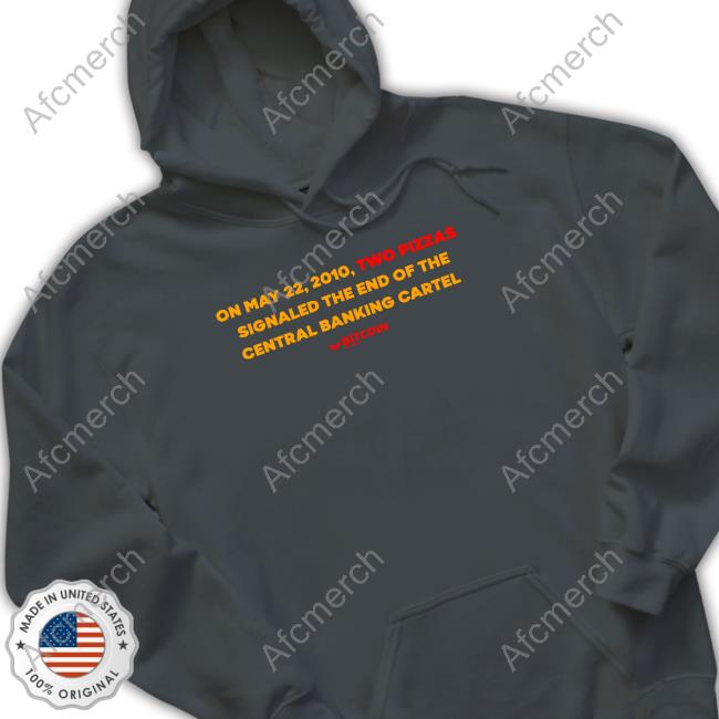 Bitcoin Magazine Bitcoin Pizza Day Crewneck Sweatshirt