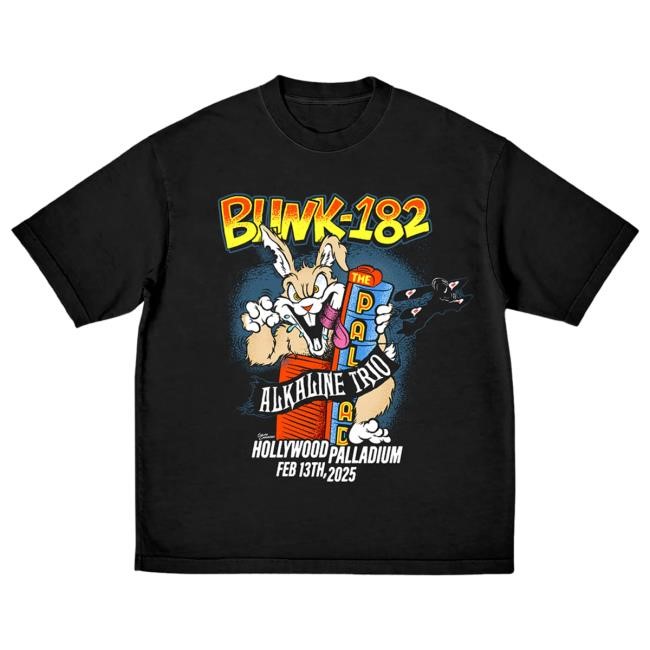 Blink 182 Merch Blink-182 LA Fire Aid Shirt