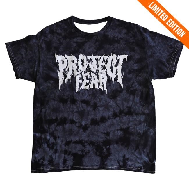 Official Fear Club Merch Store Shop Fear Gear Project Fear - Metal - Crystal Tie-Dye - T-Shirts - Black FearGear
