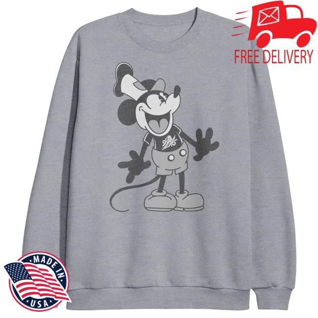 Official Bayside Band Merch Steamboat Grey Crewneck Sweatshirt