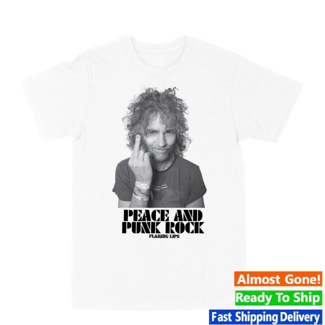 Peace and Punk New Shirt The Flaming Lips Merch Shop