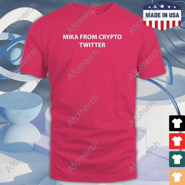 Mika From Crypto Twitter Tee Michaela Nft