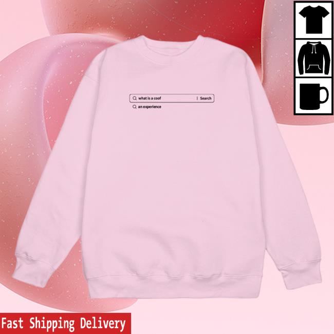 Fanjoy Merch Beth Anne & Kaylee Brice: What Is Coof Light Pink Crewneck