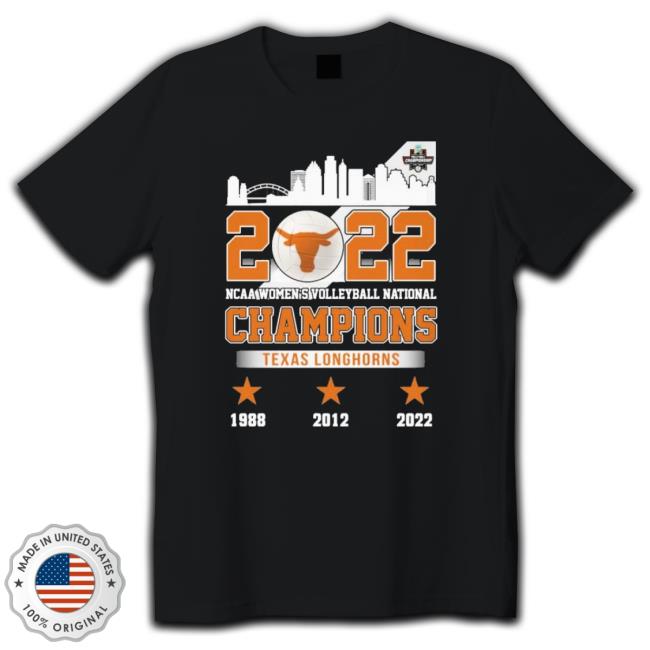 2022 Ncaa Women’S Volleyball National Champions Texas Longhorn Skyline Long Sleeve Shirt 2022 Ncaa Women’S Volleyball National Champions Texas Longhorn Skyline Sweatshirts