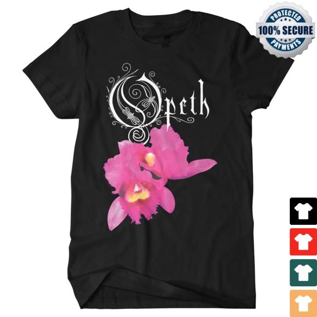Official Opeth Merch Opeth - 'Orchid' Attractive Shirt