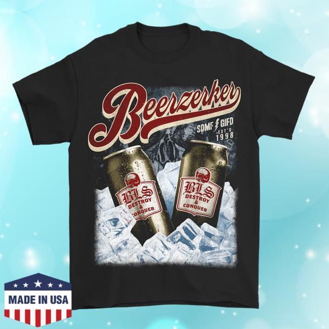 Beerzerker Can Short Sleeve Shirt Black Label Society Shop