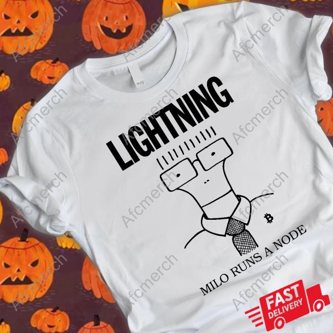 Milo Runs A Node Shirt