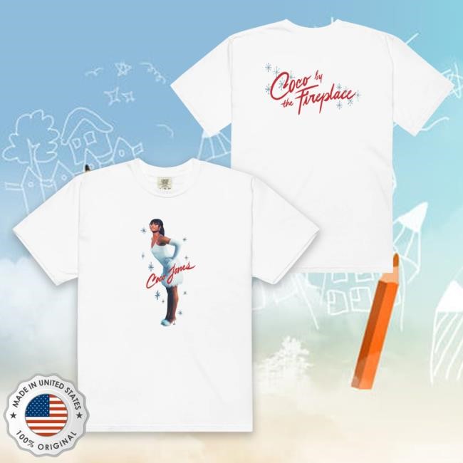 Coco Jones Holiday Tee Coco By The Fireplace