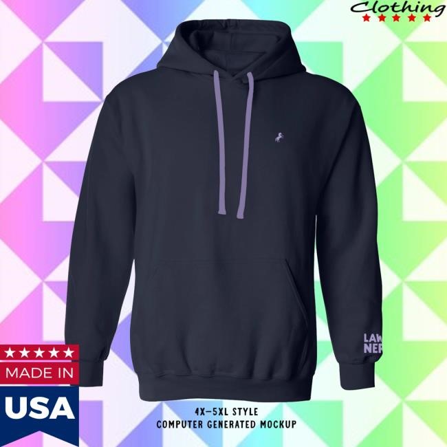 Official The Law Nerd Merch Store Emily D Baker Law Nerds Rock Attractive Hoodie