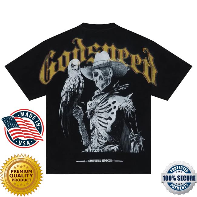 Official Godspeed Nyc Clothing Merch The Watcher Tee (Black)