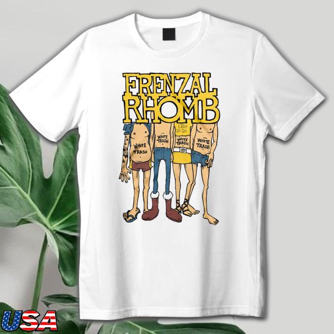 Official Trash Of Society Frenzal Rhomb Hooded Sweatshirt