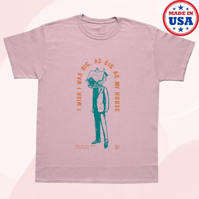 AJR The Maybe Man House Head Tour S/s Shirt - Green AJR Merch