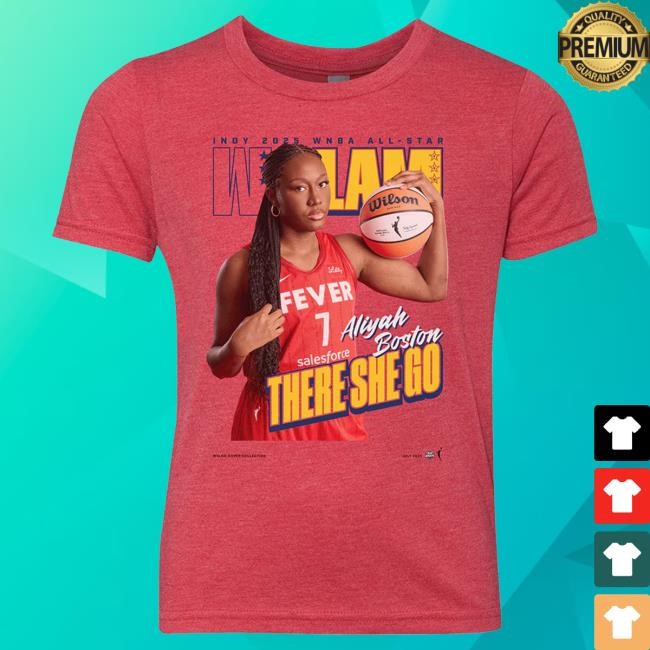 Official Slam Goods WSLAM Youth Cover T Shirt - Aliyah Boston (ASW '25)