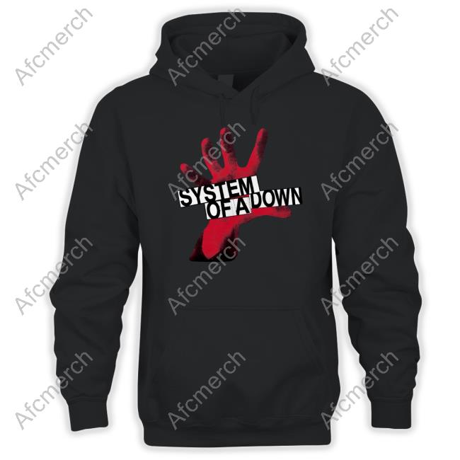 Self-Titled Red Hand Logo Long Sleeve T-Shirt
