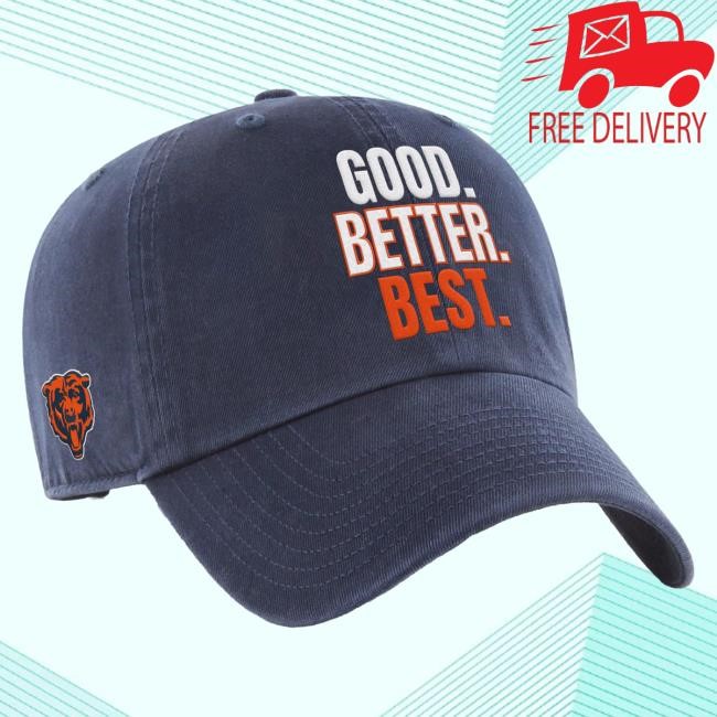 Official Chicago Bears '47 Adjustable Hat - Navy Street Ready