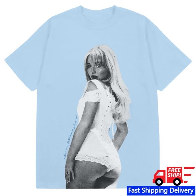 Official Sabrina Carpenter Merch Store Short n' Sweet Adore Me Residency Hot Shirt