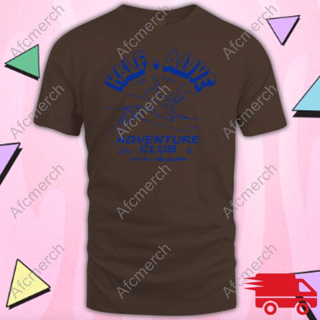 Official Half Alive Merch Adventure Club Hoodie Half Alive Adventure Club Long Sleeve