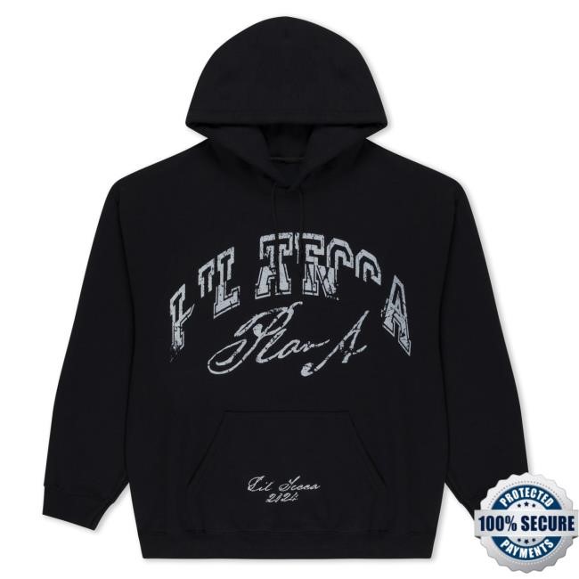 Official Lil Tecca Merch Store Lil Tecca Plan A Hooded Sweatshirt