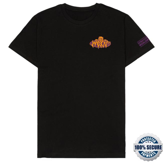 Madkat Merch Store Worldtour New Tee Black