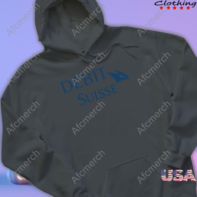 Credit Suisse Debit Suise Hoodie Wall Street Memes