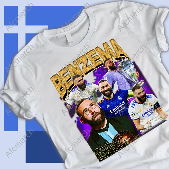 Official Karim Benzema Ballon D’Or Hooded Sweatshirt