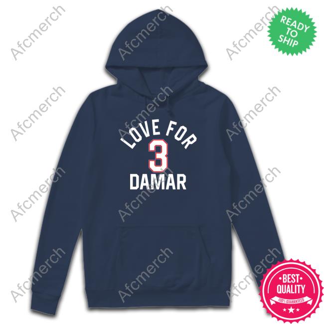 Fanatics Love For 3 Damar Shirt