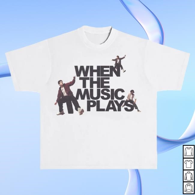 Official The Band Camino The Music Plays Tee