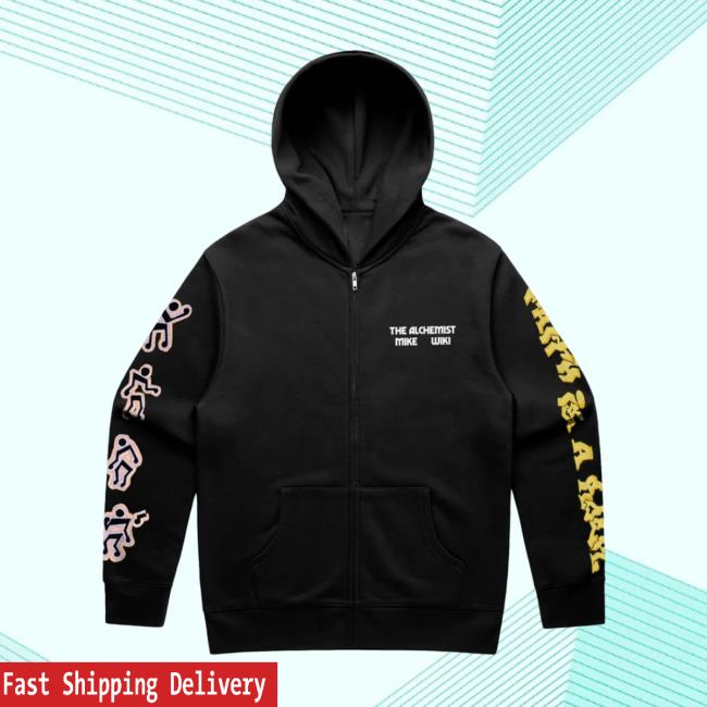Official Alc Records The Alcchemist Mike & Wiki Faith Is A Rock Hooded Sweatshirt