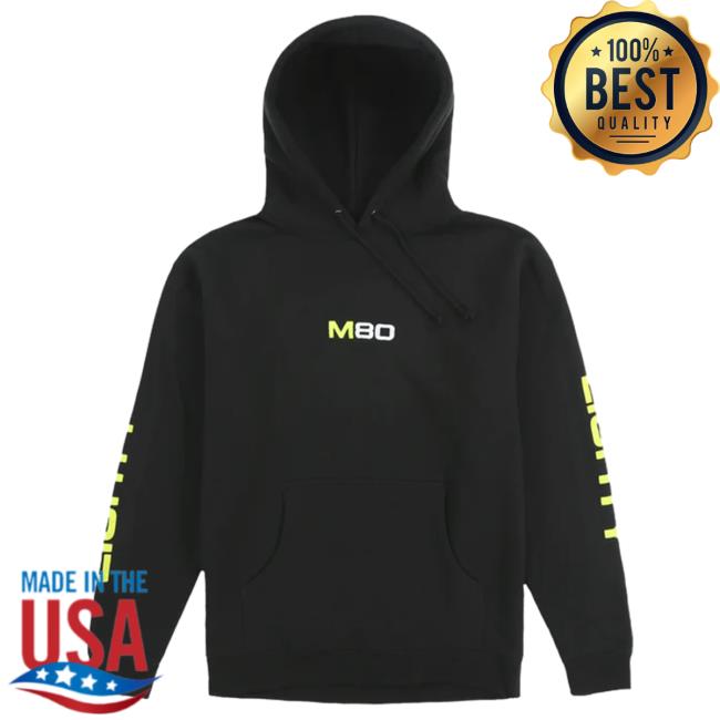 M80 Shop Merch Essentials Signature New Hoodie Black
