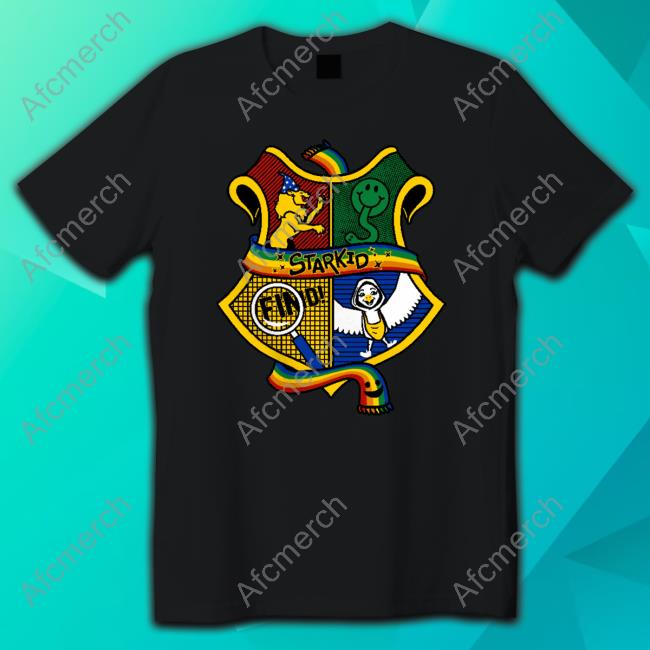 Official Starkid A Very Potter Musical Starkid 4-House Crest Shirts