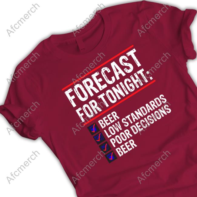 Forecast For Tonight T-Shirt Chris Evans