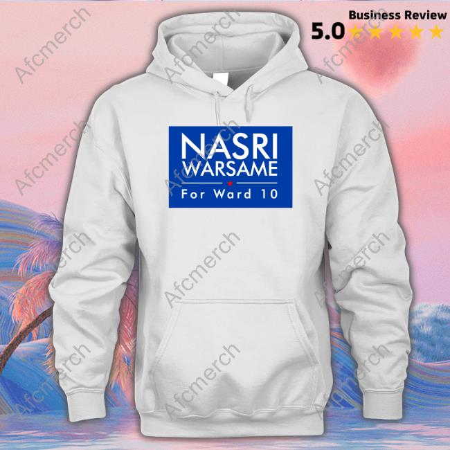 Nasri Warsame For Ward 10 Sweatshirt