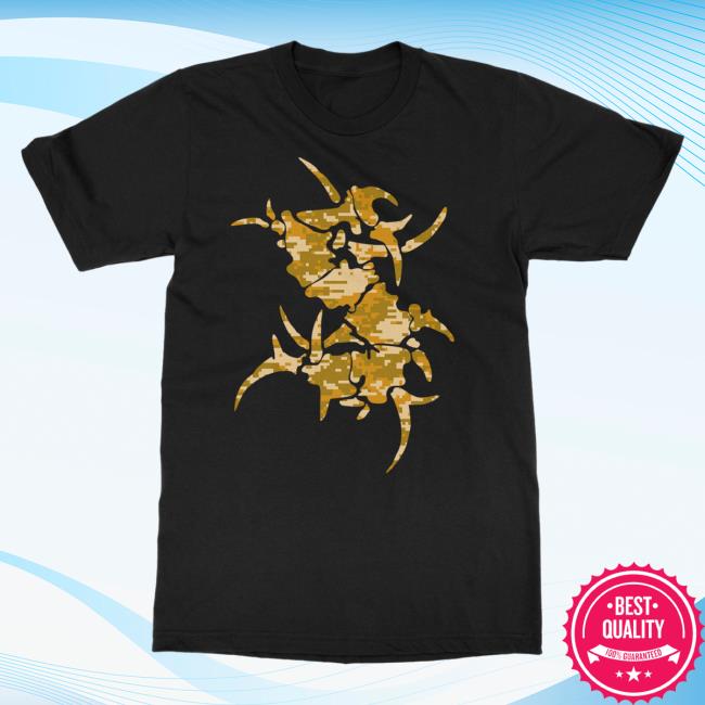 Official Sepultura Merch Store Sepultura Desert Camo S Logo Shirts Sepultura Clothing Shop