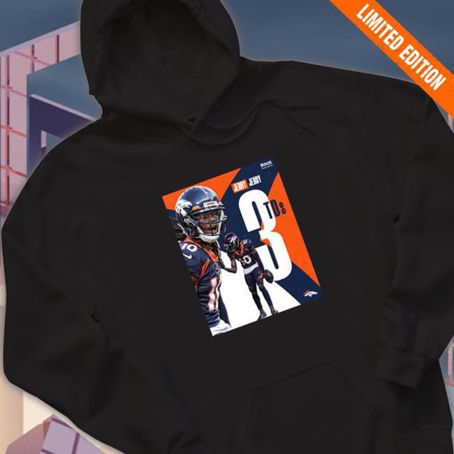 l Denver Broncos Jerry Jeudy 3TDs T-Shirt