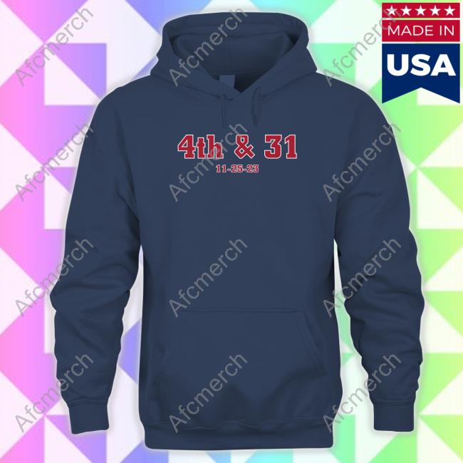 Barstoolsports 4Th & 31 11-25-23 Roll Tide Tee Shirt