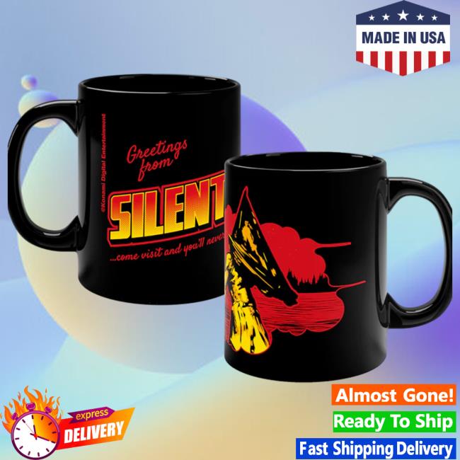 Official Konami Merch Shop Greetings From Silent Hill Mug