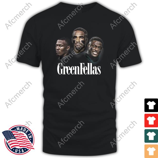 Jalen Hurts Green Fellas Shirts