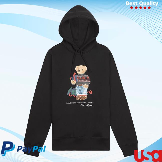 Official Hyde Park Clothing Capsule Nyc Merch Store Polo Ralph Lauren Kwesi Bear Sweatshirt Black Capsulenyc
