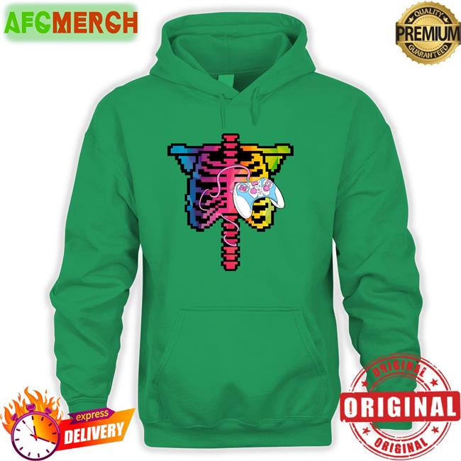Dead By Daylight Shop Feng Min's Glowing Rib Cage Zip Up Hooded