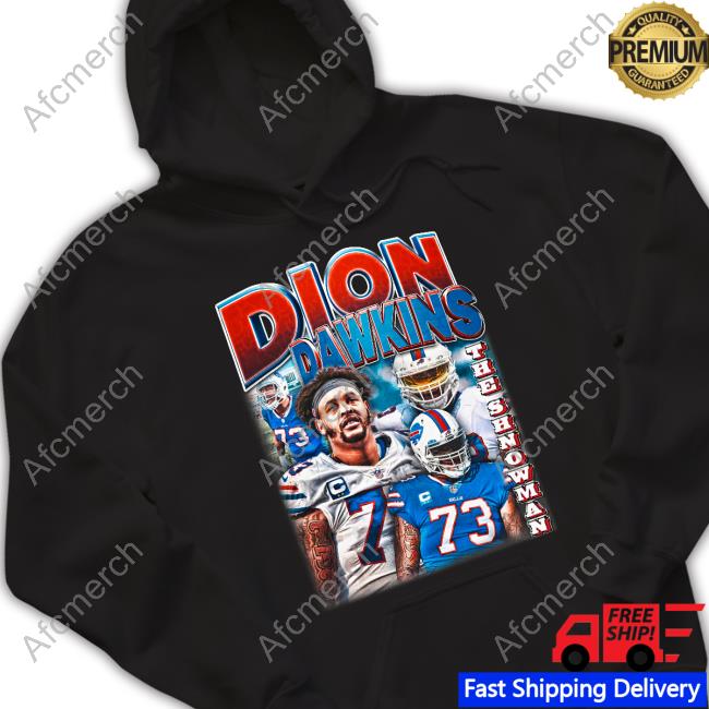 Official Buffalo Bills Dion Dawkins The Shnowman T Shirt
