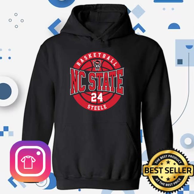 Official Nc State Merch Store Athlete's Thread Nc State - Ncaa Women's Basketball : Laci Steele Tees Classic Fashion Shersey Nc State Shop