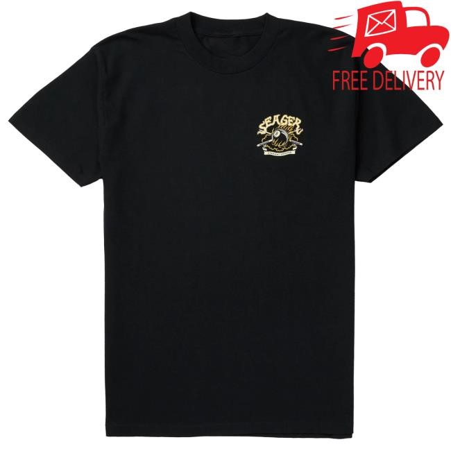Official Seager Clothing Store Shop Seager Straight Shooter Top Shirt Black Seagerco