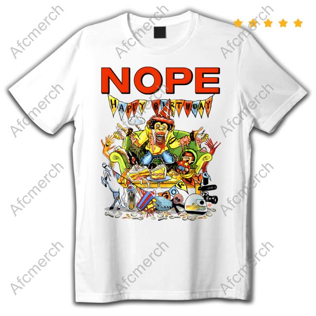 Nope Happy Birthday Gorvy Long Sleeve T Shirt