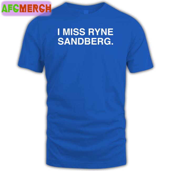 Obvious Shirts Shop I Miss Ryne Sandberg Long Sleeve Tee Shirt