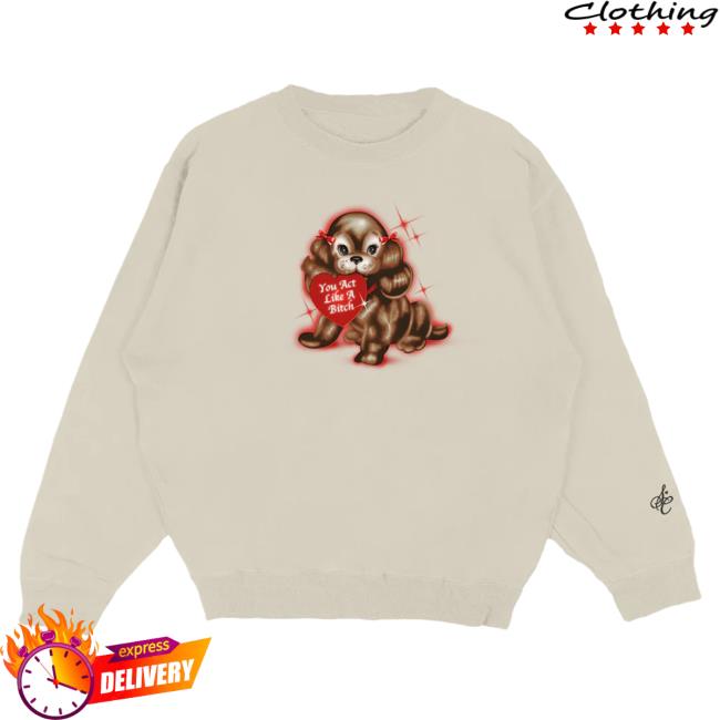 Official Sabrina Carpenter Merch Sabrina Carpenter Like A Bitch Attractive Hoodie SabrinaCarpenter