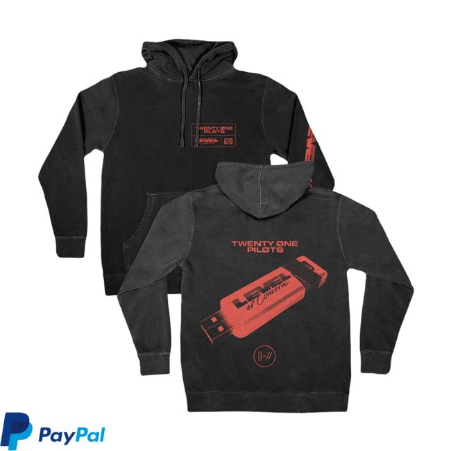 Mono Vintage Hoodie Twenty One Pilots Official Shop Merch