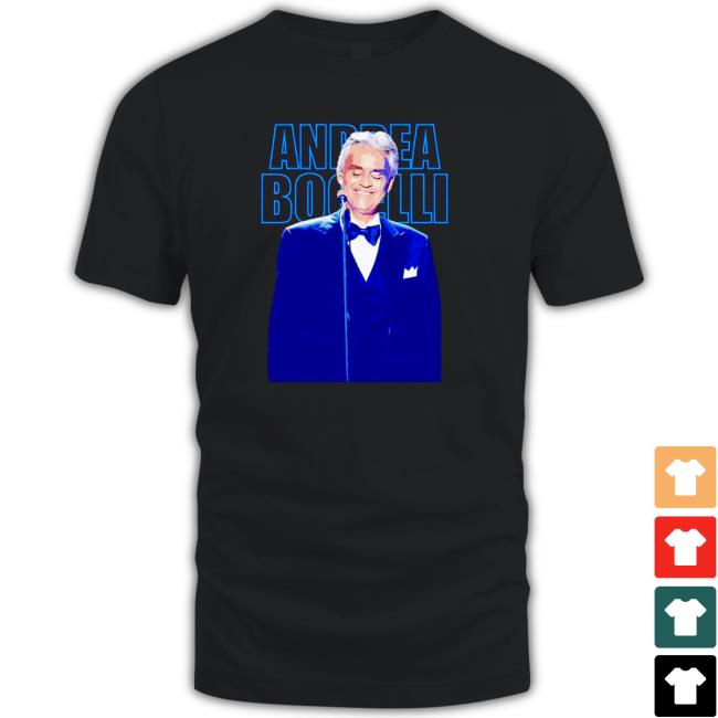 Official Beloved Tenor Andrea Bocelli T-Shirt